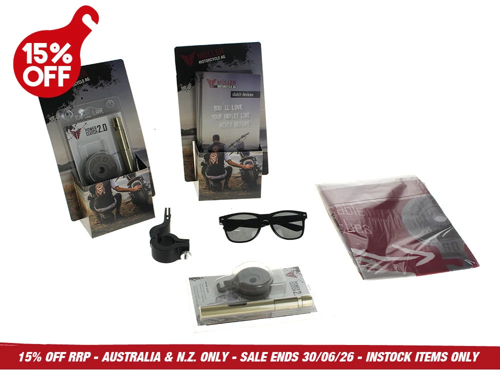 Muller Motorcycle AG MUL-M322 Power Clutch Dealer Pack for Harley-Davidson Milwaukee-Eight 17-Up w/Cable Clutch - Image 2