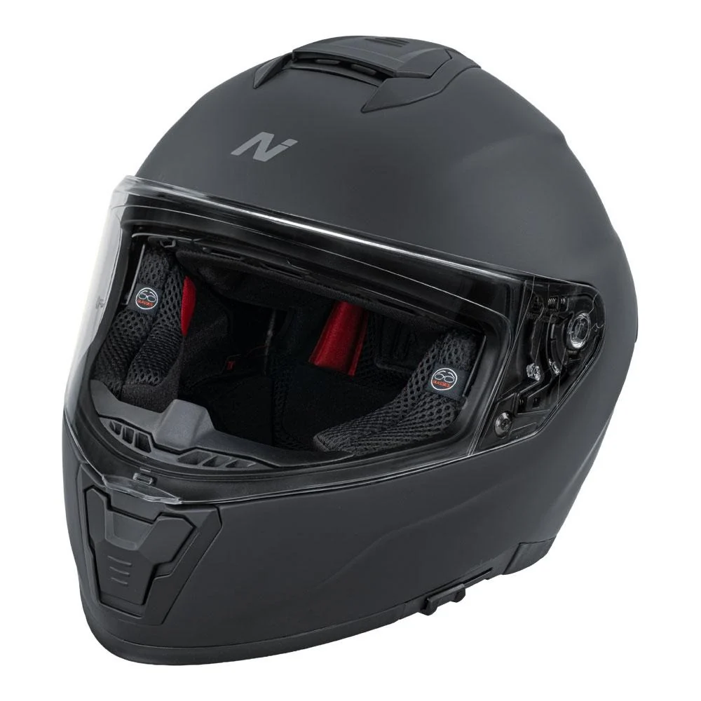 Nitro N915 Satin Black Helmet - Image 3