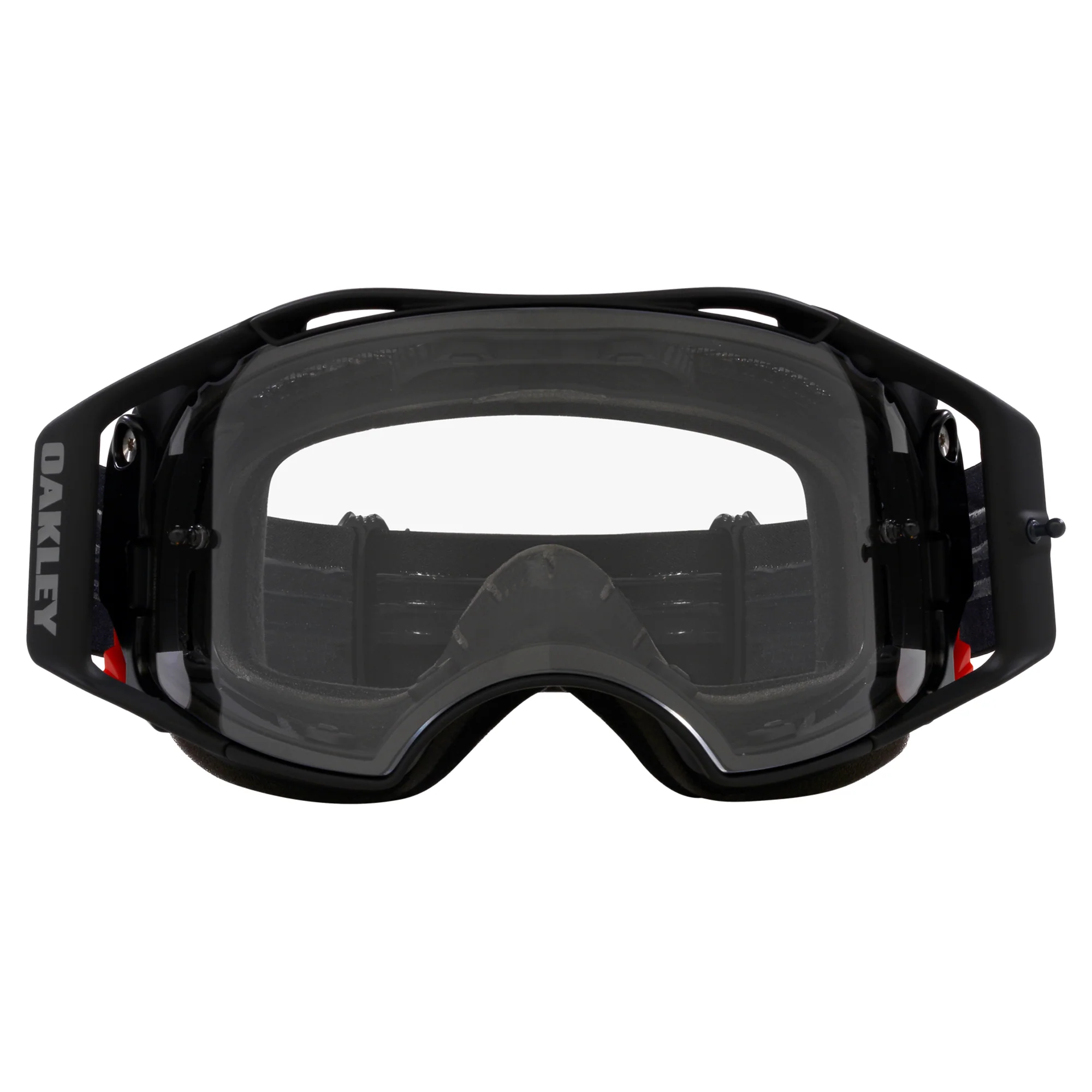 Oakley Airbrake MTB Goggles w/Black Gunmetal Strap & Clear Lenses - Image 2