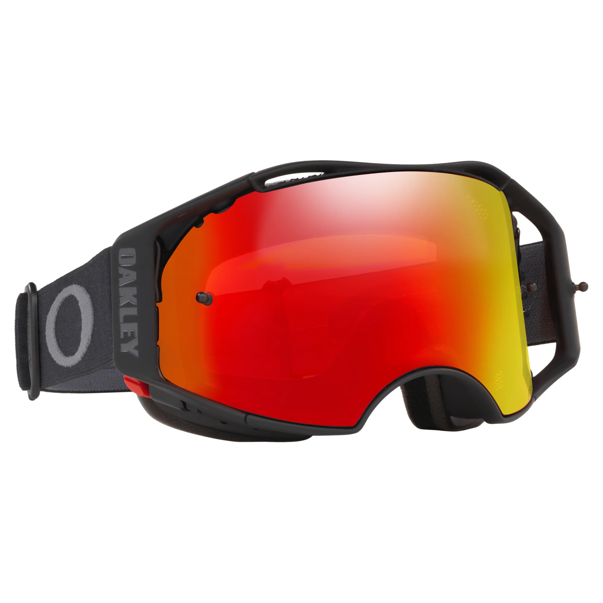 Oakley Airbrake MTB Goggles w/Black Gunmetal Strap & Prizm MX Torch Iridium Lenses - Image 3