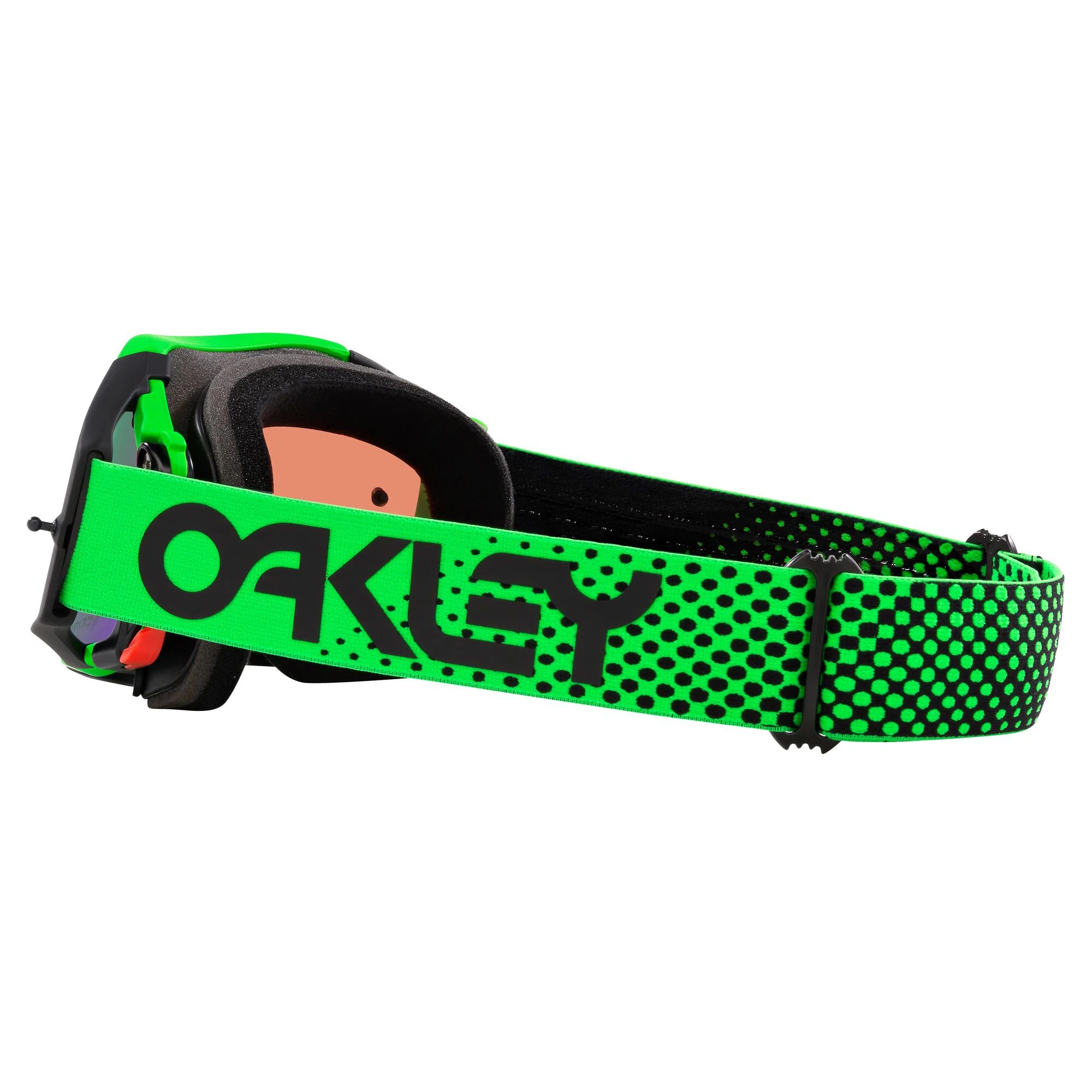 Oakley Airbrake MX Goggles w/Moto Green B1B Strap & Prizm MX Jade Lenses - Image 3