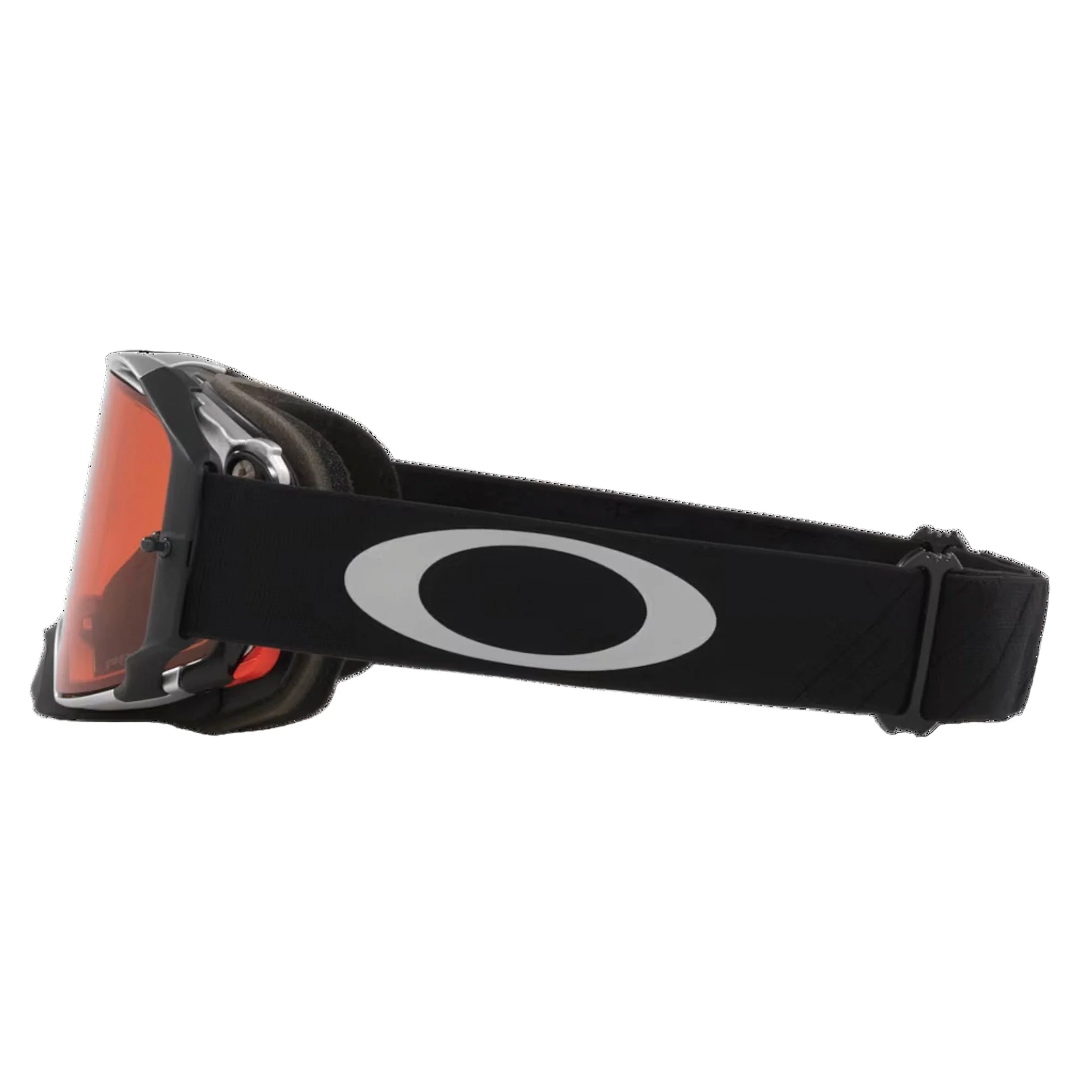 Oakley Airbrake MX Goggles w/Tuff Blocks Black Gunmetal Strap & Prizm MX Bronze Lenses - Image 3