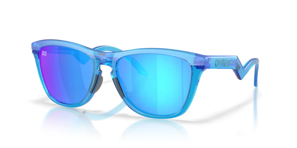 Oakley Frogskins Hybrid Sunglasses Fabio Quartararo Signature Series w/Matte Acid Blue Frame & Prizm Sapphire Lenses