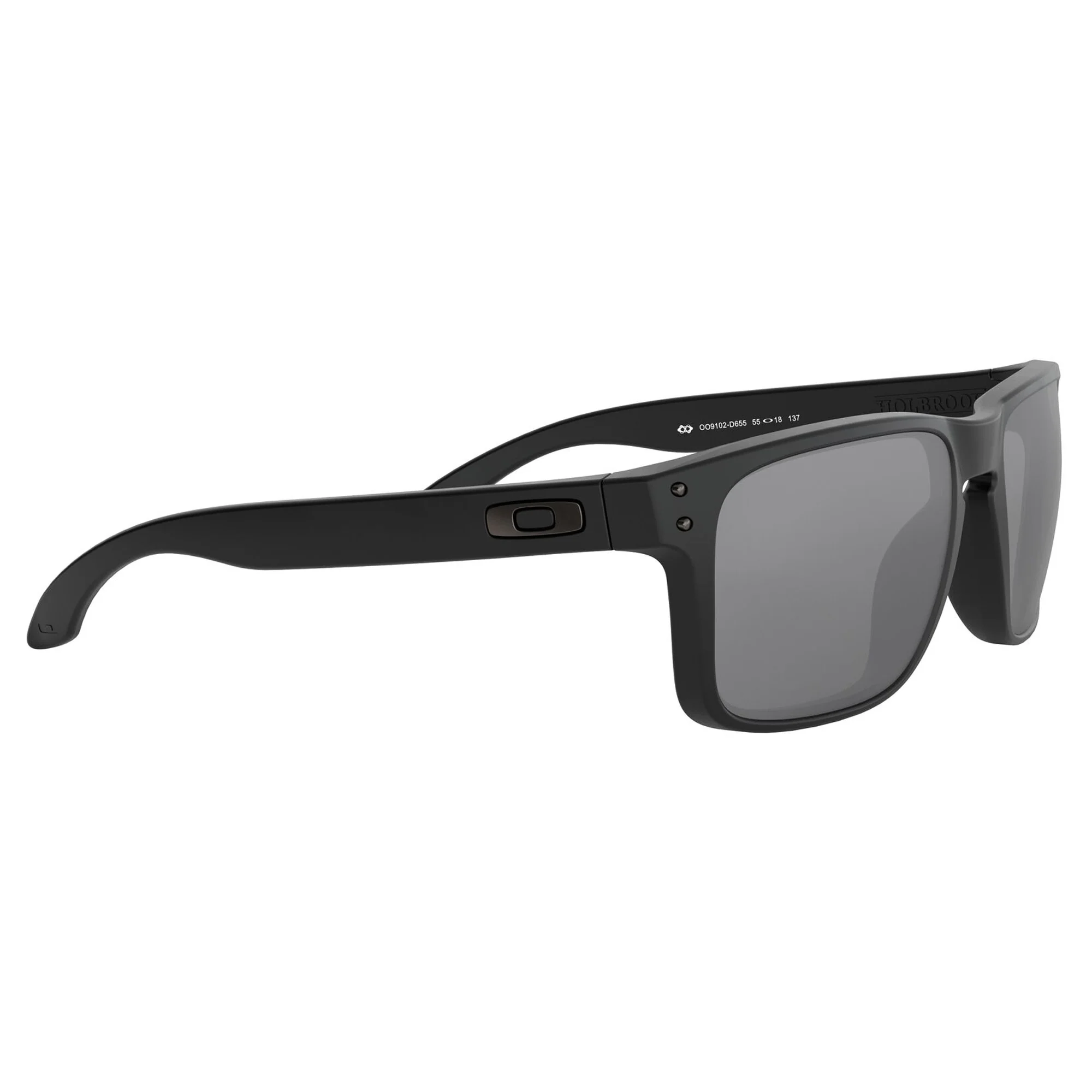 Oakley Holbrook Sunglasses w/Matte Black Frame & Prizm Black Polarized Lenses - Image 4