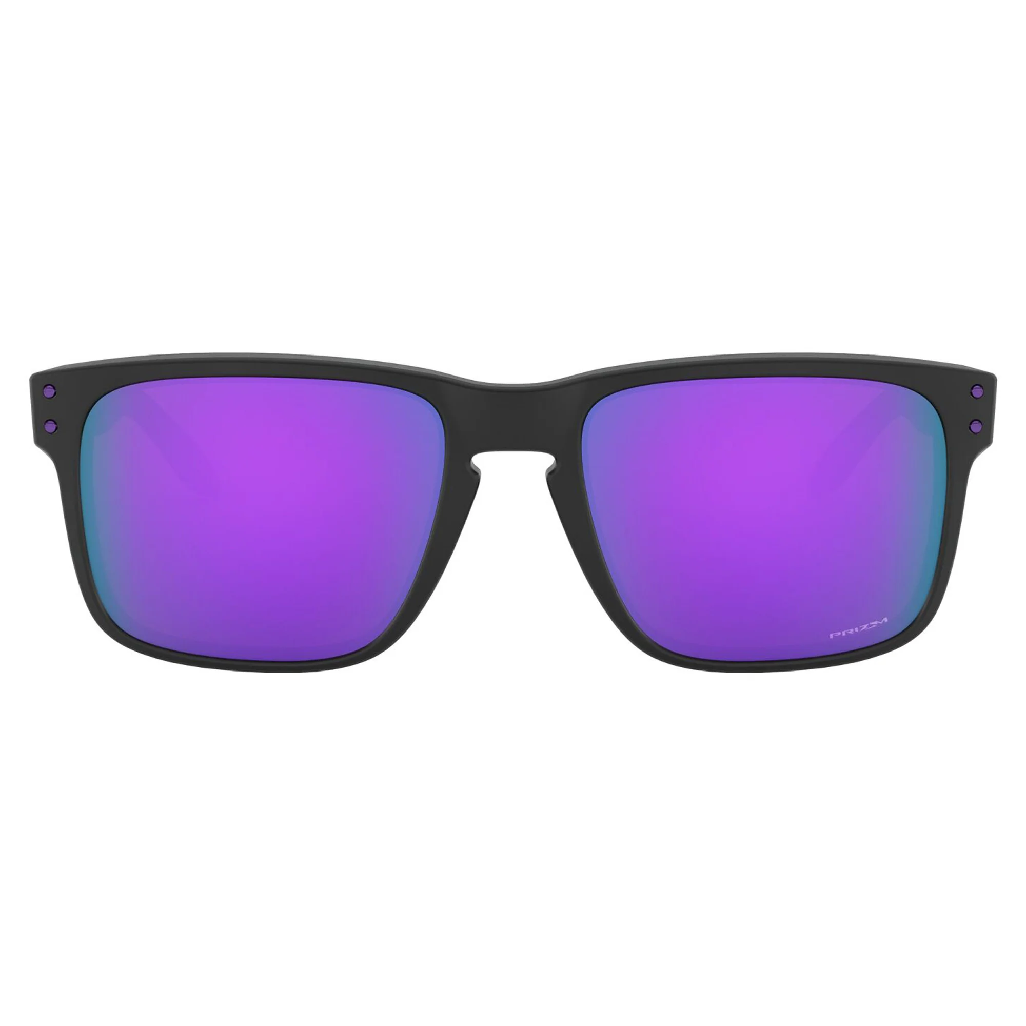 Oakley Holbrook Sunglasses w/Matte Black Frame & Prizm Violet Lenses - Image 2
