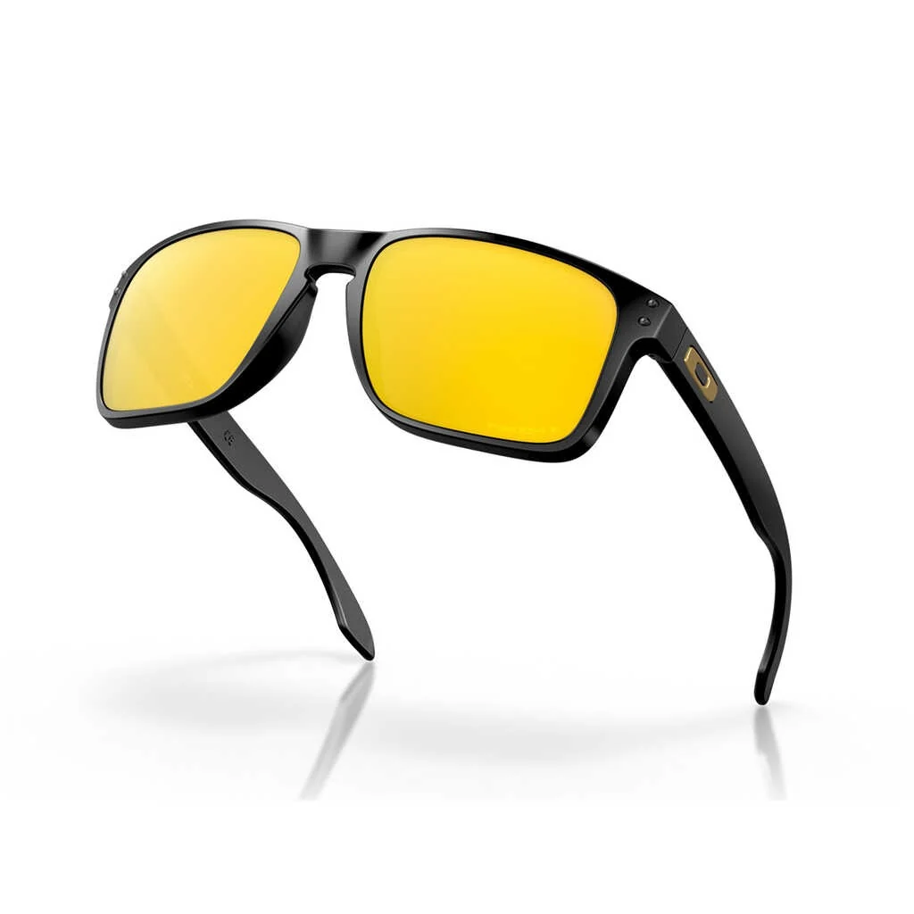 Oakley Holbrook XL Sunglasses w/Matte Black Frame & Prizm 24K Polarized Lenses - Image 3