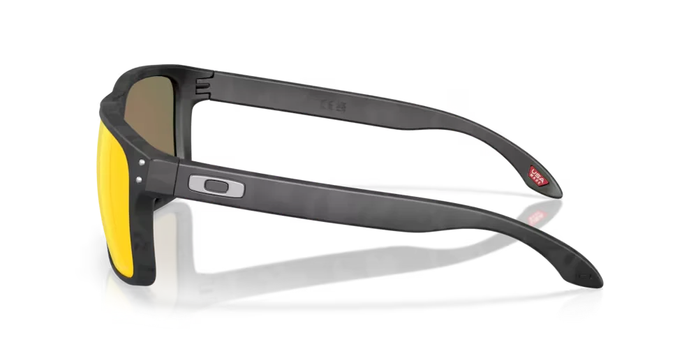 Oakley Holbrook XXL Sunglasses w/Matte Black Camo Frame & Prizm Ruby Lenses - Image 4
