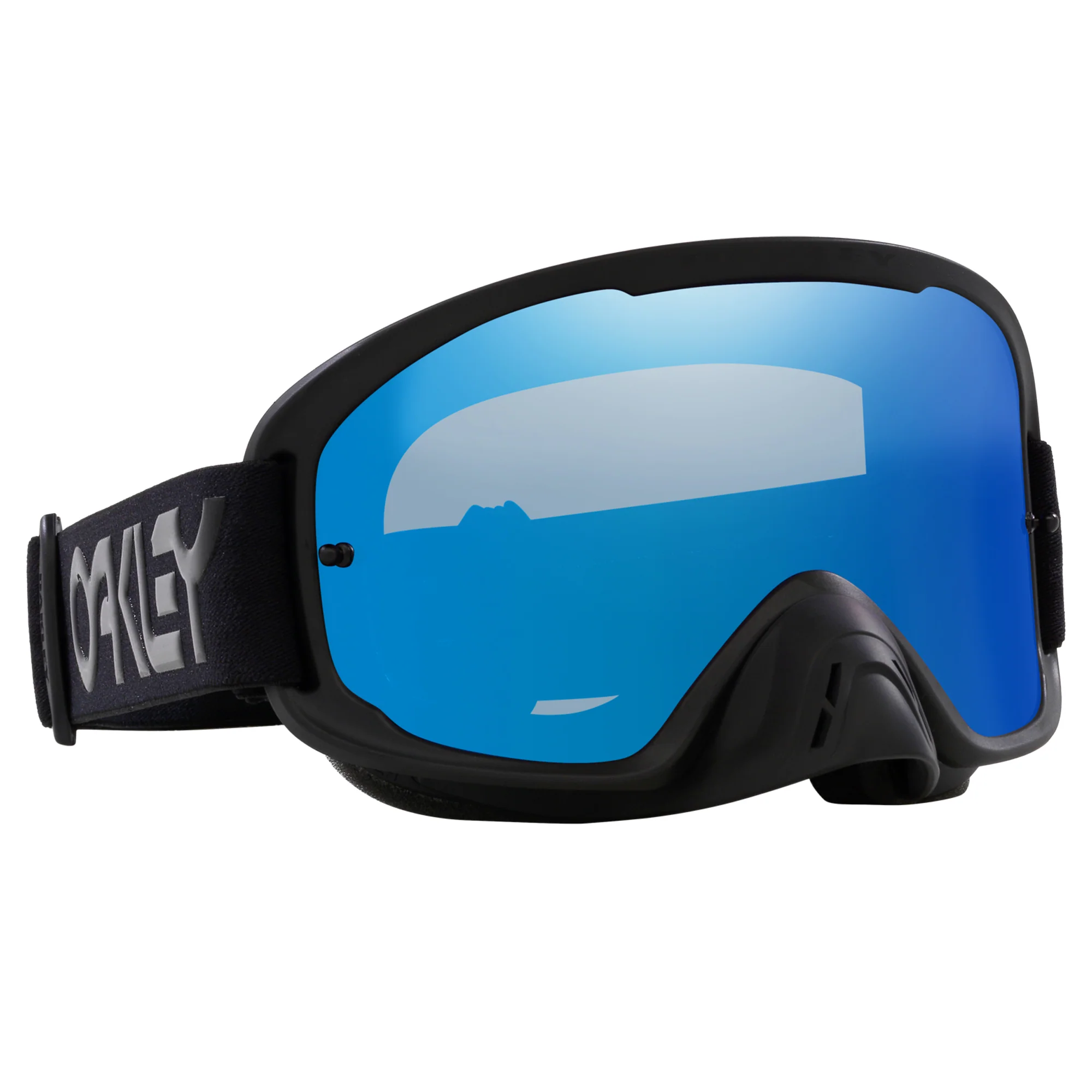 Oakley O-Frame 2.0 PRO MX Goggles w/B1B Blackout Strap & Black Ice Iridium Lenses - Image 3
