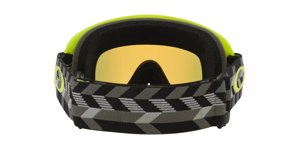 Oakley O-Frame MX Goggles w/Black Empire Strap & Fire Iridium Lenses - Image 4