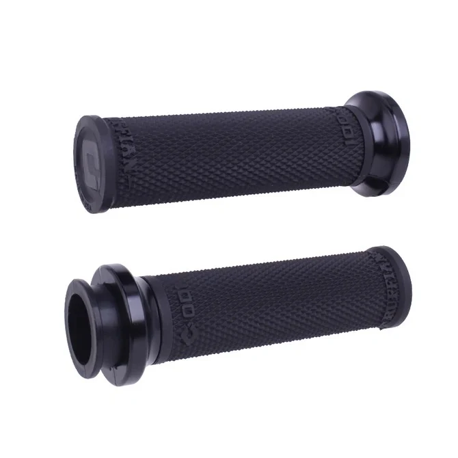 ODI Grips ODI-V30ITWB-B Ruffian Lock-On Handgrips Black/Black for Indian Touring 18-Up