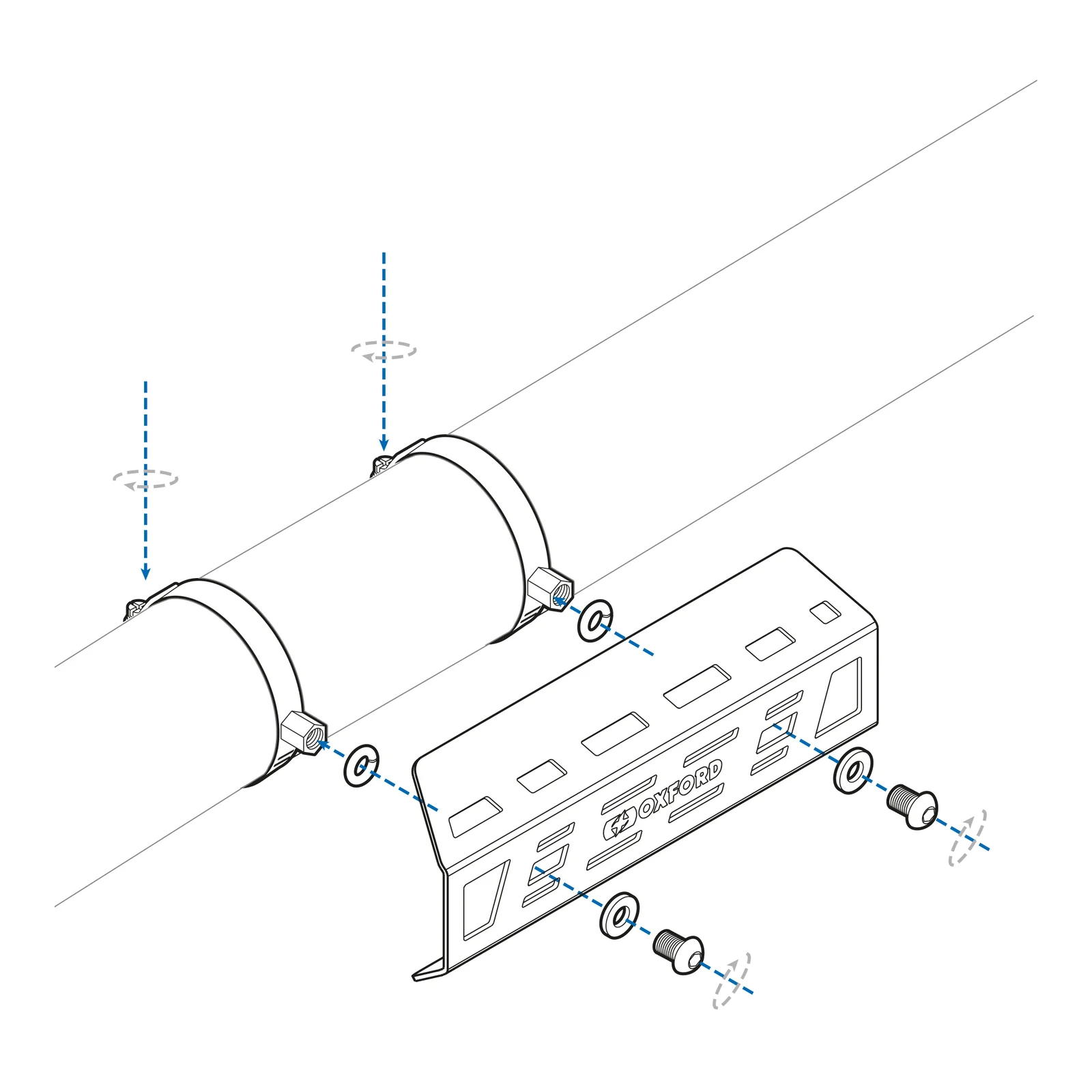 Oxford Adventure Exhaust Heat Shield - Image 4