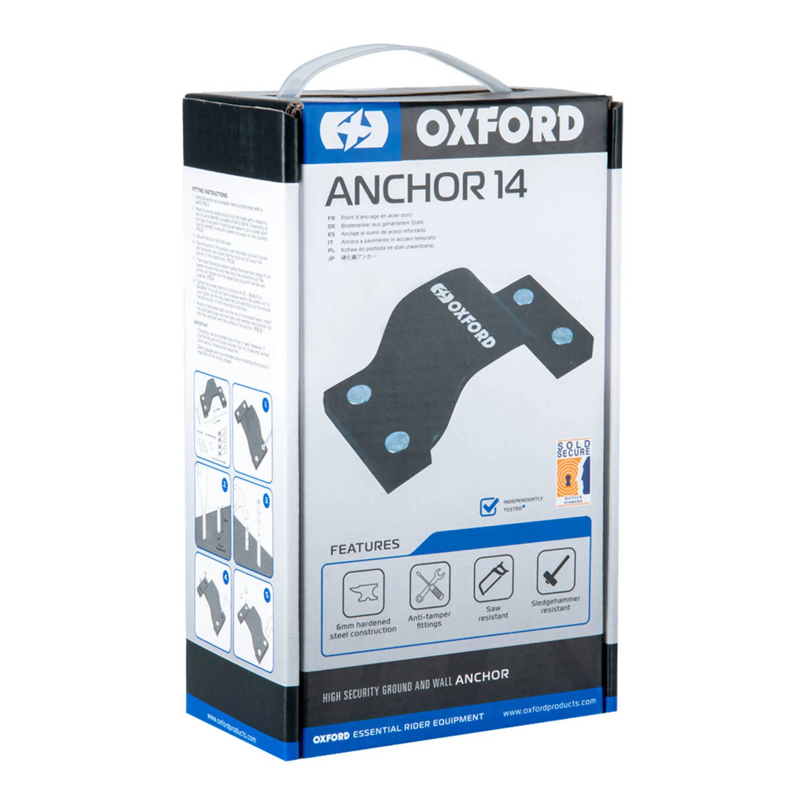 Oxford Anchor14 Ground & Wall Anchor Kit - Image 3