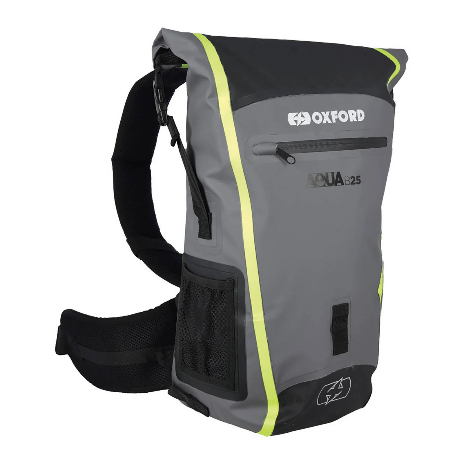 Oxford Aqua B25 Fluro/Grey/Black Backpack - Image 2