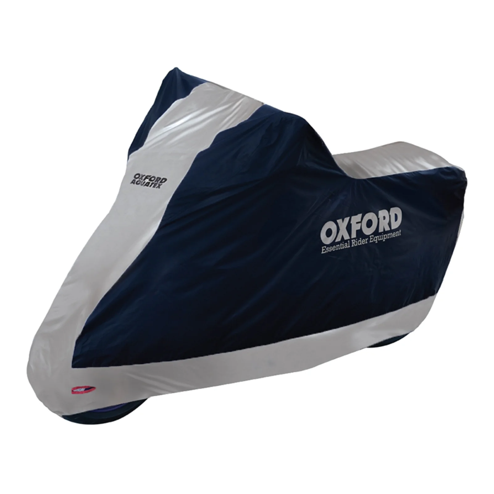 Oxford Aquatex Black/Silver Motorcycle Cover