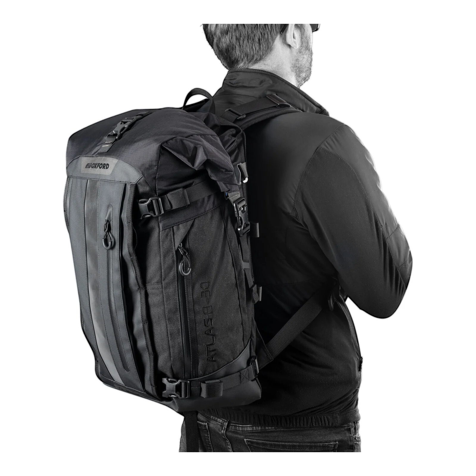 Oxford Atlas B-30 Advanced Black Backpack - Image 3