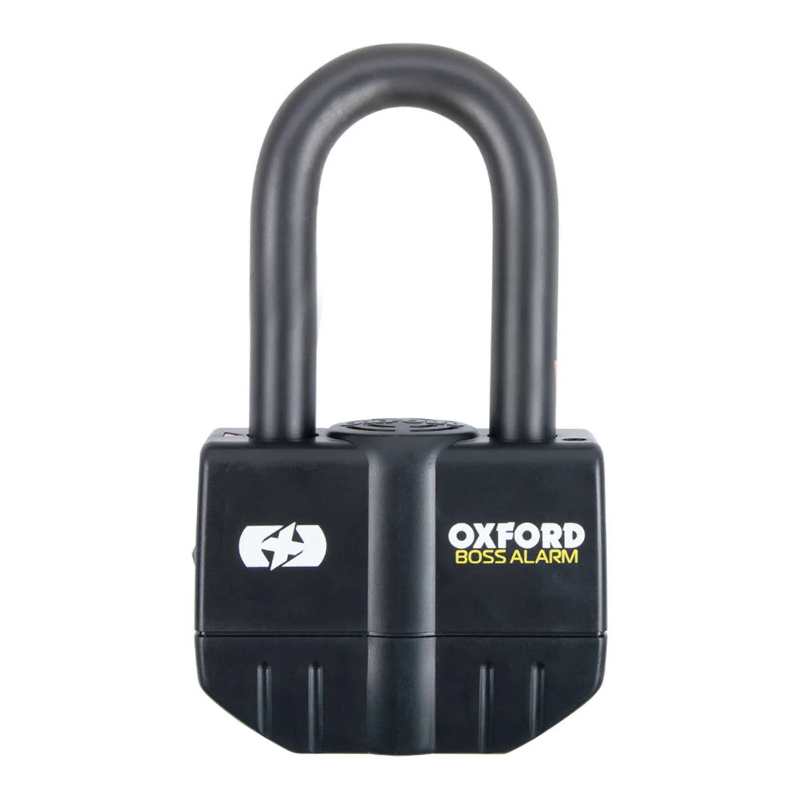 Oxford Boss Alarm 16mm Padlock Black