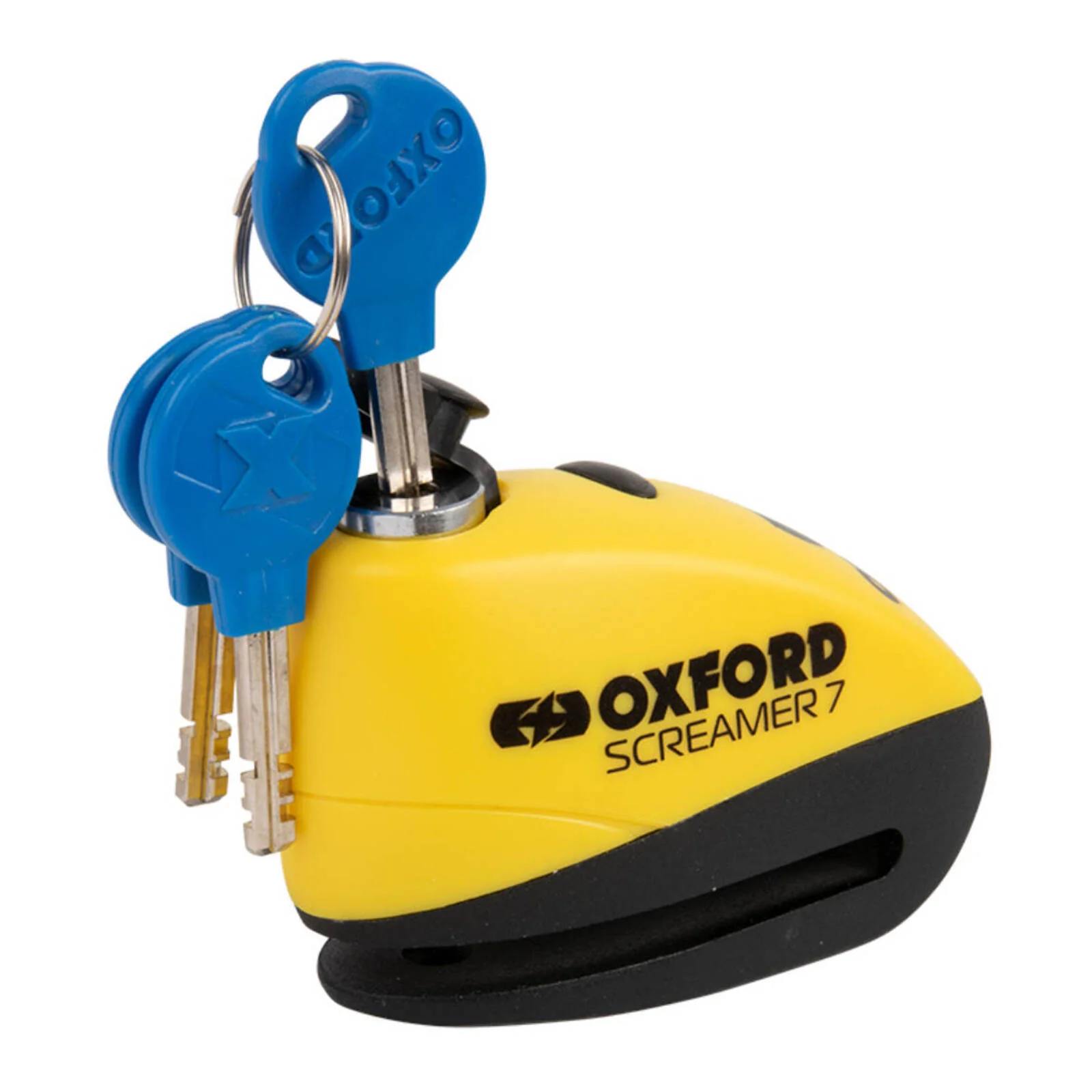 Oxford Screamer 7 Alarm Disc Lock Black/Black - Image 2