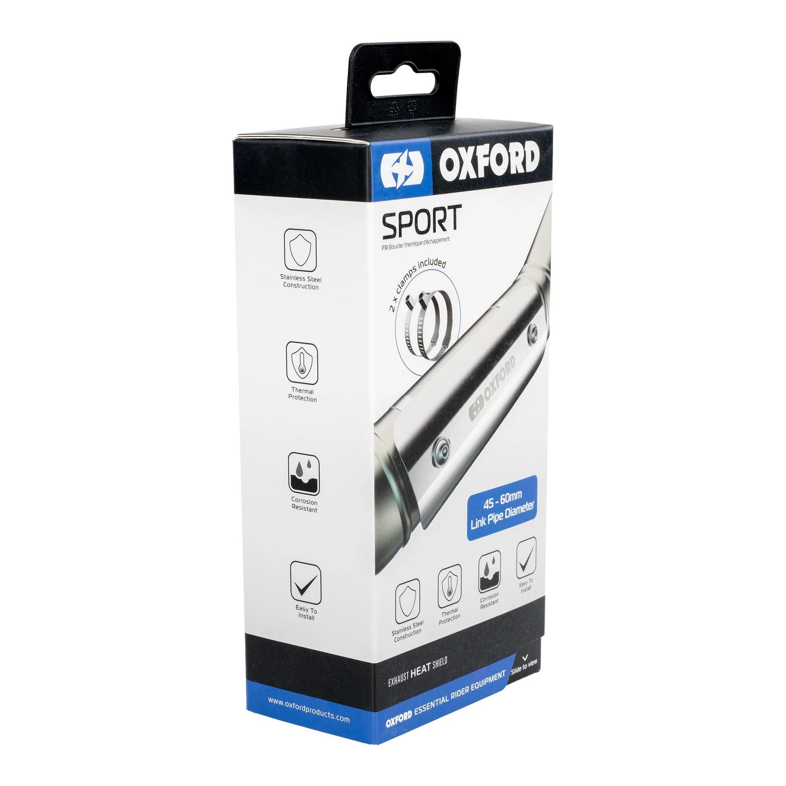 Oxford Sport Exhaust Heat Shield - Image 3