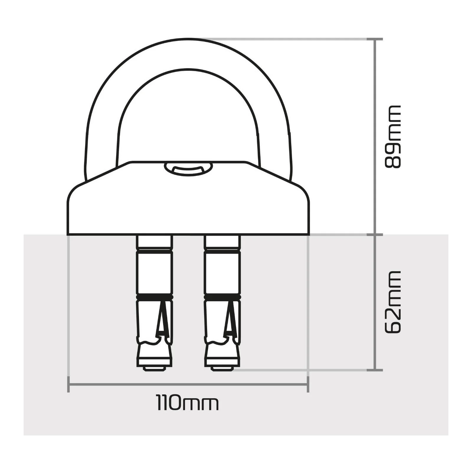 Oxford TaskForce Ground & Wall Anchor Kit - Image 5