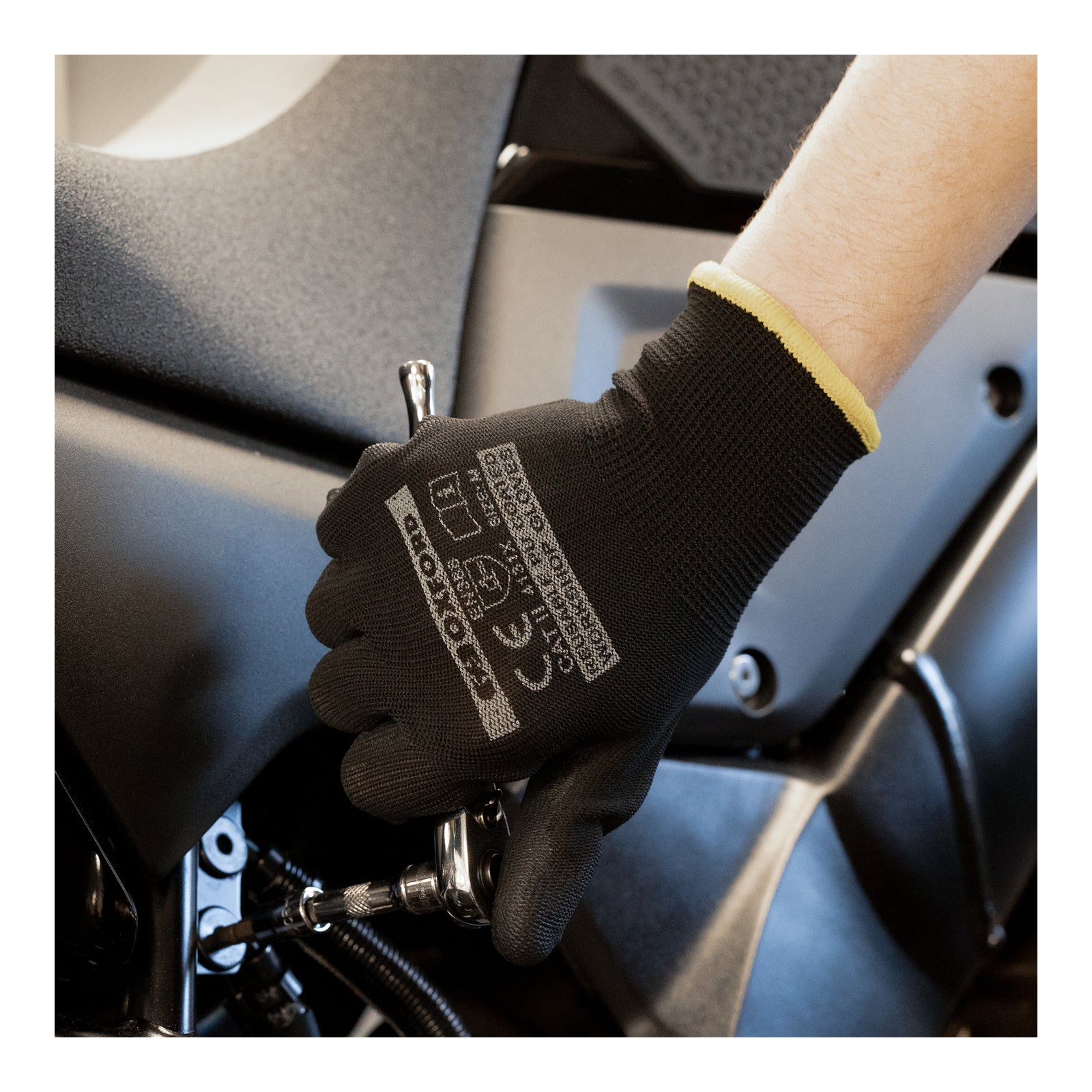 Oxford Workshop PU Coated Gloves - Image 2