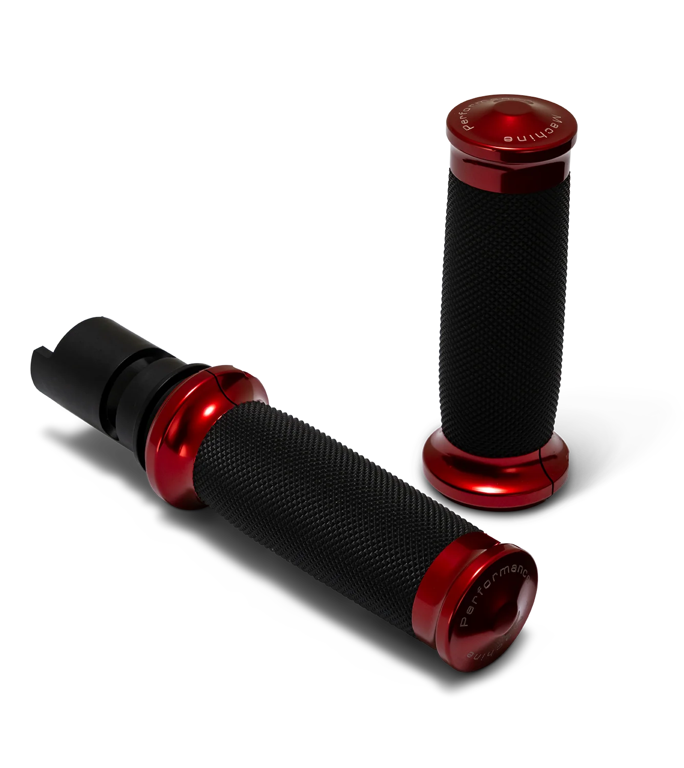 Performance Machine P00632105MR Contour Handgrips Red for Harley-Davidson CVO Touring 23-Up/Street Glide/Road Glide 24-Up/Touring/Softail 25-Up