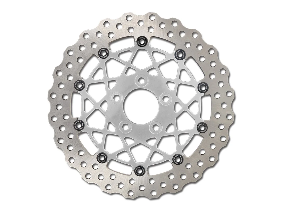 Performance Machine P01332608SCH Speedstar 12.6" Front Disc Rotor Chrome for Harley-Davidson Touring 24-Up w/Custom Wheel & Hub Mounted 320mm Rotors