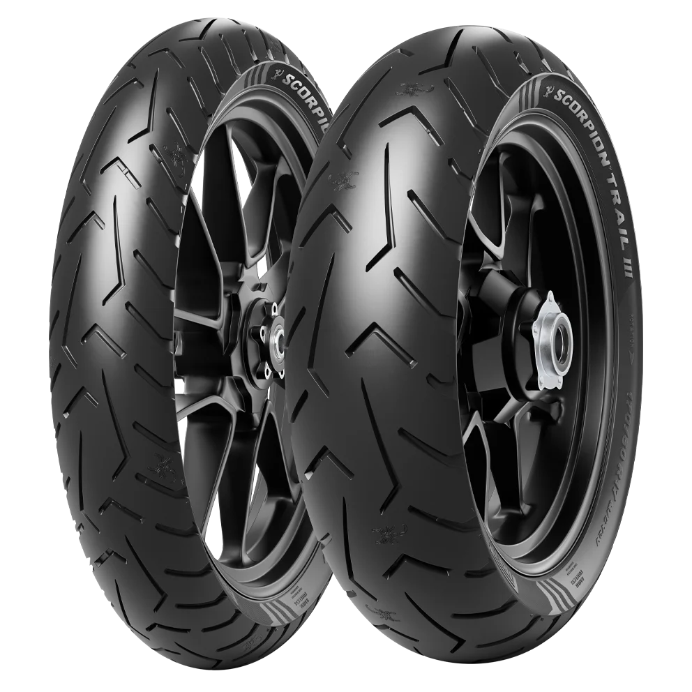 Pirelli Scorpion Trail III D Front Tyre 120/70 ZR-19 M/C 60W Tubeless - Image 4