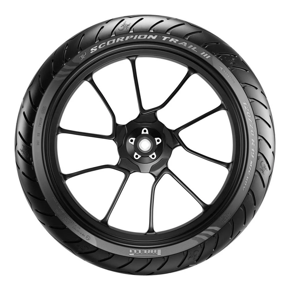 Pirelli Scorpion Trail III Front Tyre 100/90-19 M/C 57V Tubeless - Image 3