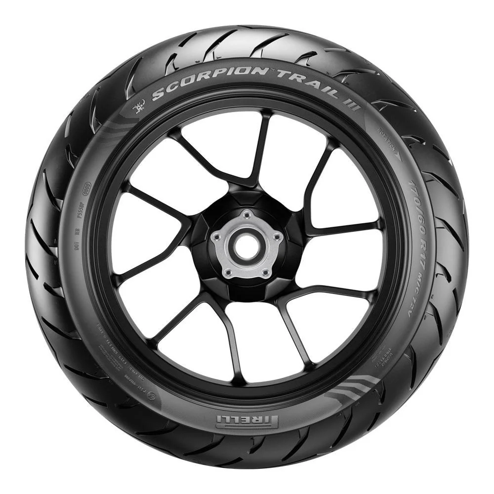 Pirelli Scorpion Trail III Rear Tyre 140/80 R-17 M/C 69V Tubeless - Image 3