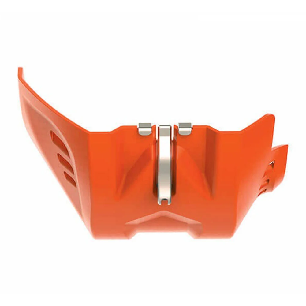 Polisport 75-846-89O Fortress Skid Plate Orange for KTM SX-F 250/350 16-22/XCF-W 250/350 19-23/EXC-F 450/500/XCF-W 500 20-23/EXC-F 250/350 17-23 - Image 2