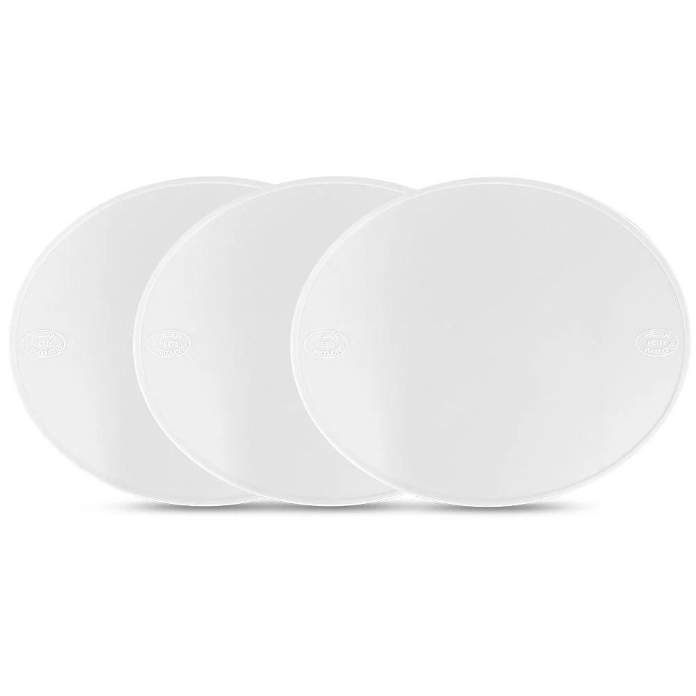 Polisport 75-866-74W4 Preston Petty MX Front Number Plate White (Set of 3)
