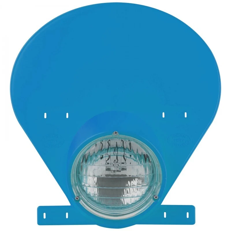Polisport 75-866-79BB Preston Petty LED Headlight Front Number Plate Bultaco Blue