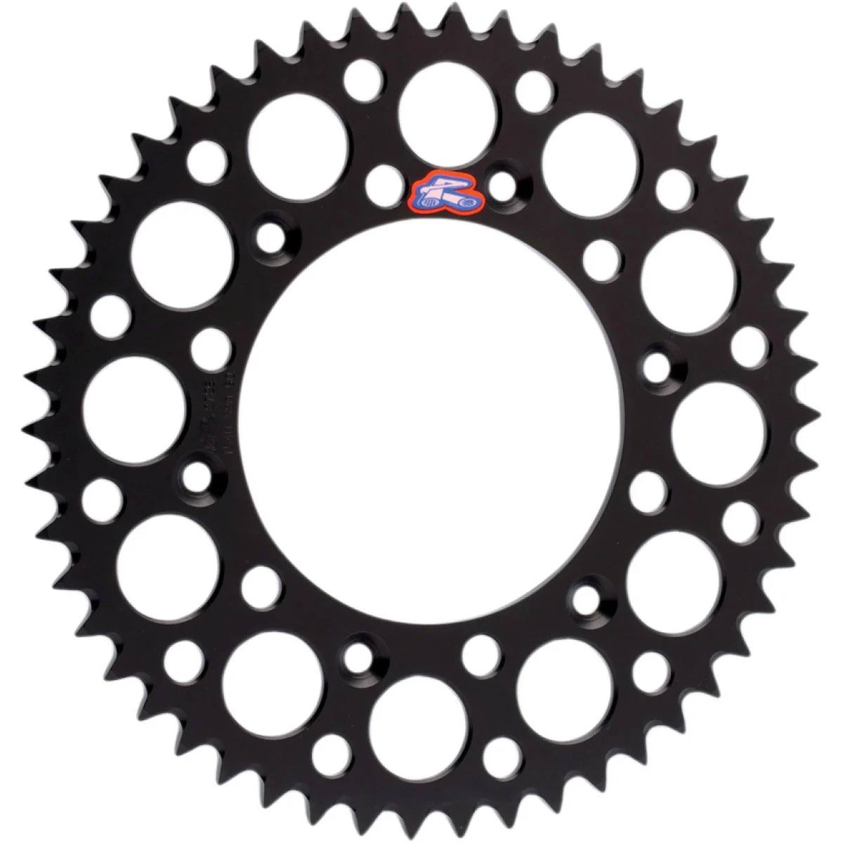 Renthal 121U42850GPBK Ultralight Grooved 50T Rear Sprocket Black (428 Pitch)