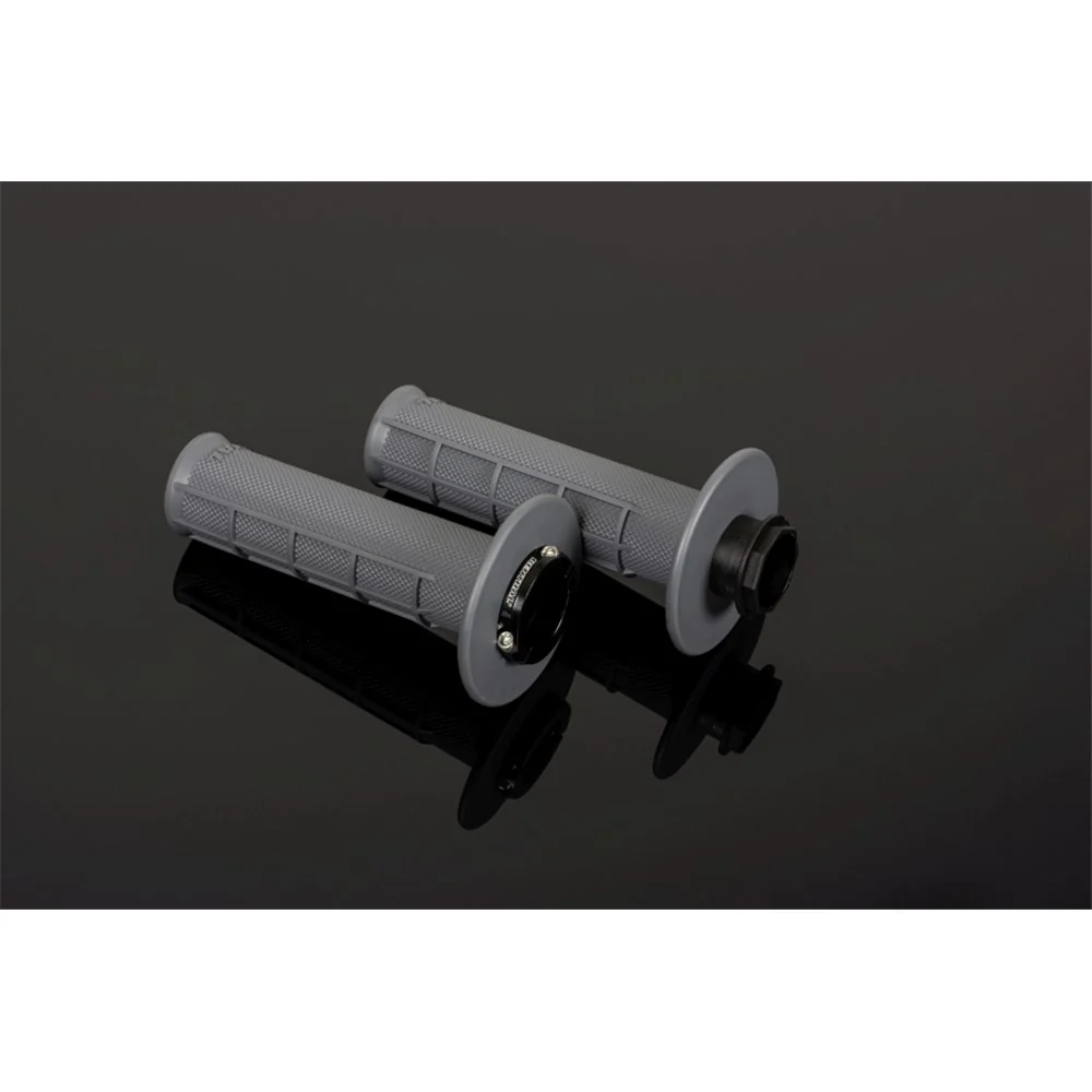 Renthal G235 Original Lock-On Medium Compound Half Waffle MX Grips - Image 2