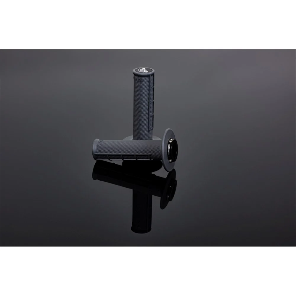 Renthal G235 Original Lock-On Medium Compound Half Waffle MX Grips - Image 3