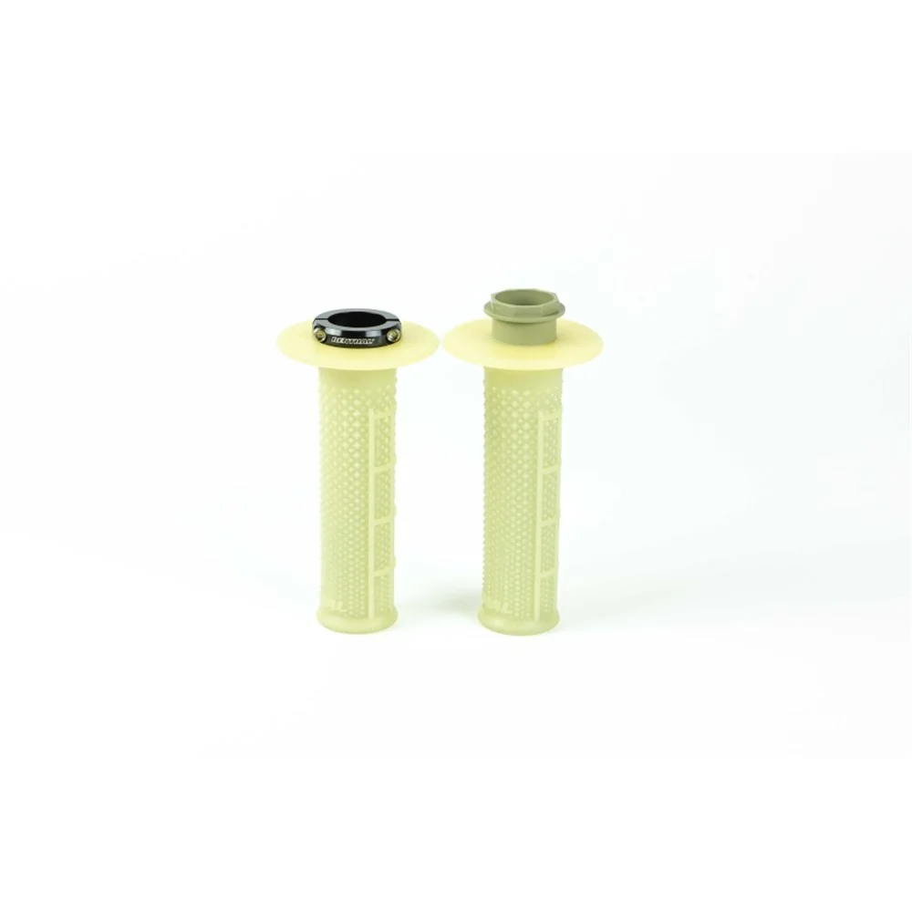 Renthal G240 R-Works Tapered Lock-On Aramid Compound Half Waffle MX Grips