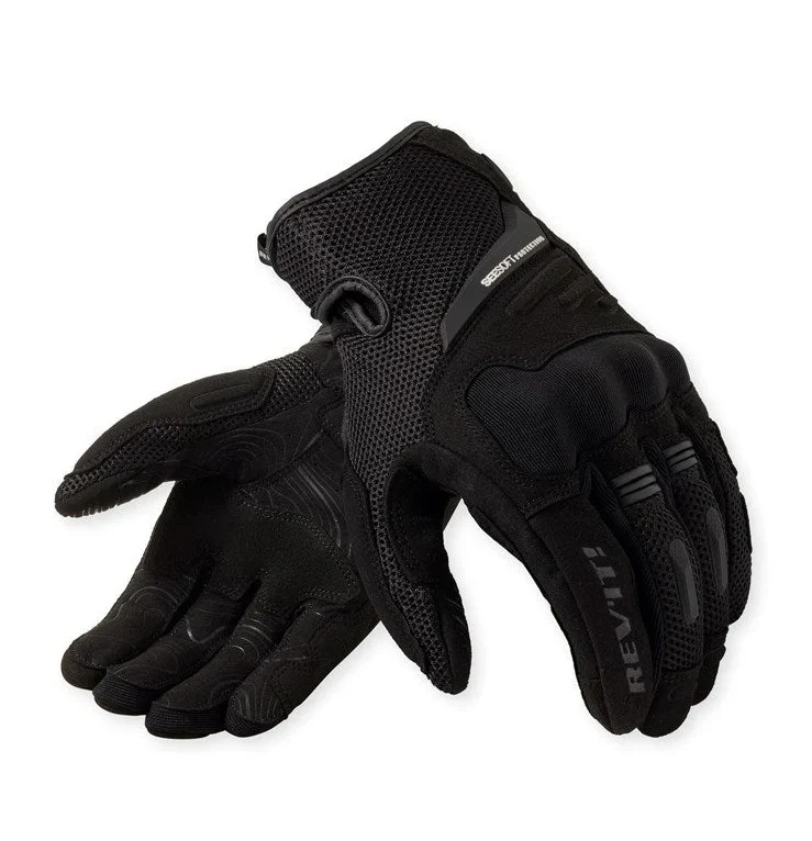 REV'IT! Cavern Black Gloves
