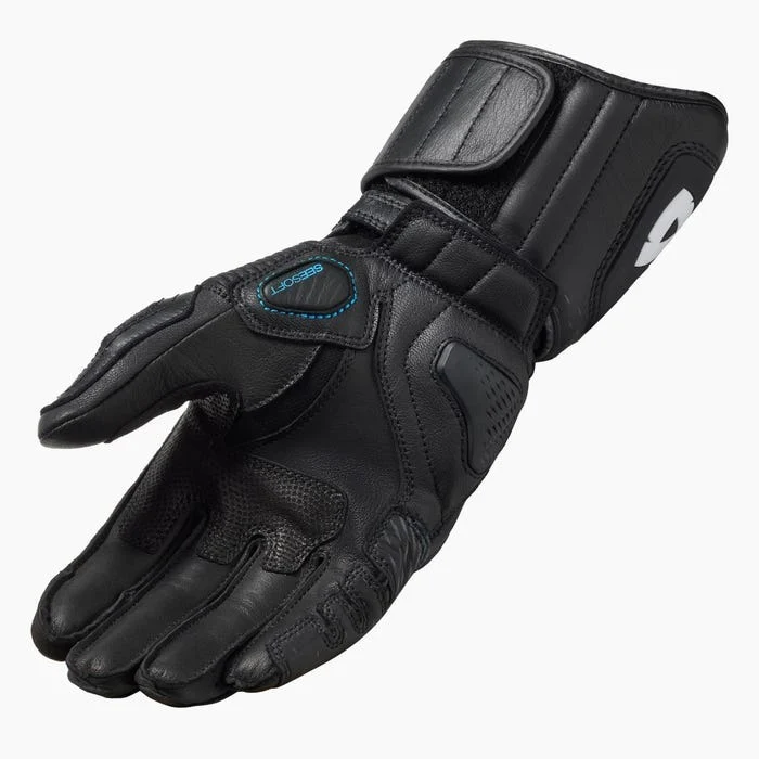 REV'IT! Control Black Gloves - Image 2