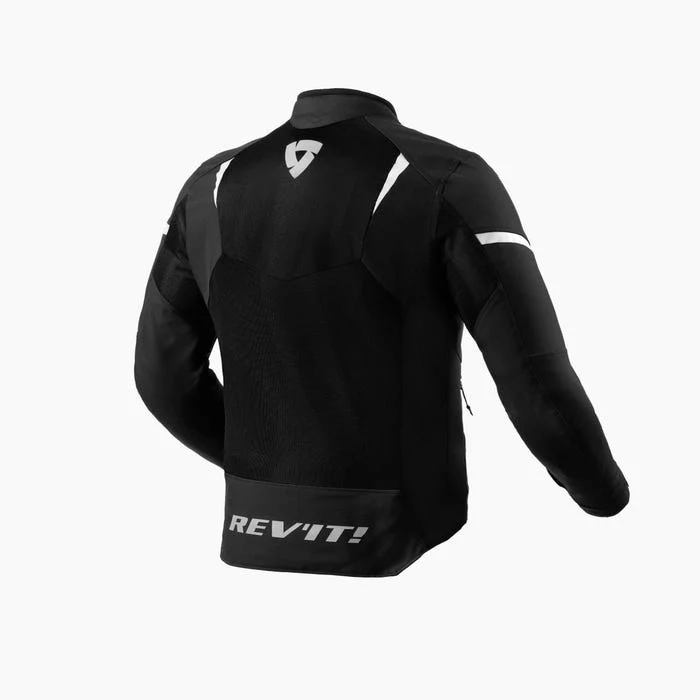 REV'IT! Hyperspeed 2 GT Air Black/White Textile Jacket - Image 2