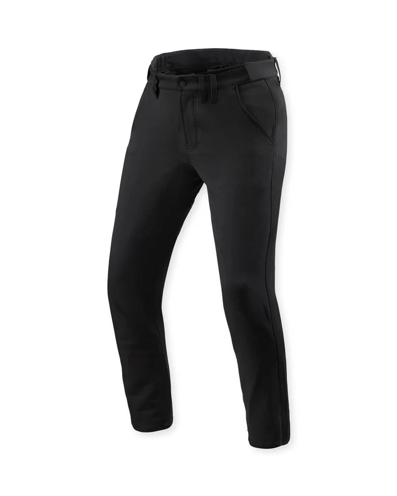 REV'IT! Mason Slim Black Short Leg Chinos