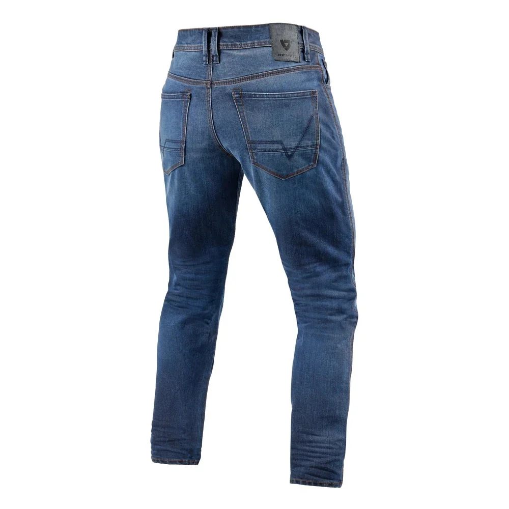 REV'IT! Reed SF Medium Blue Used Short Leg Jeans - Image 2