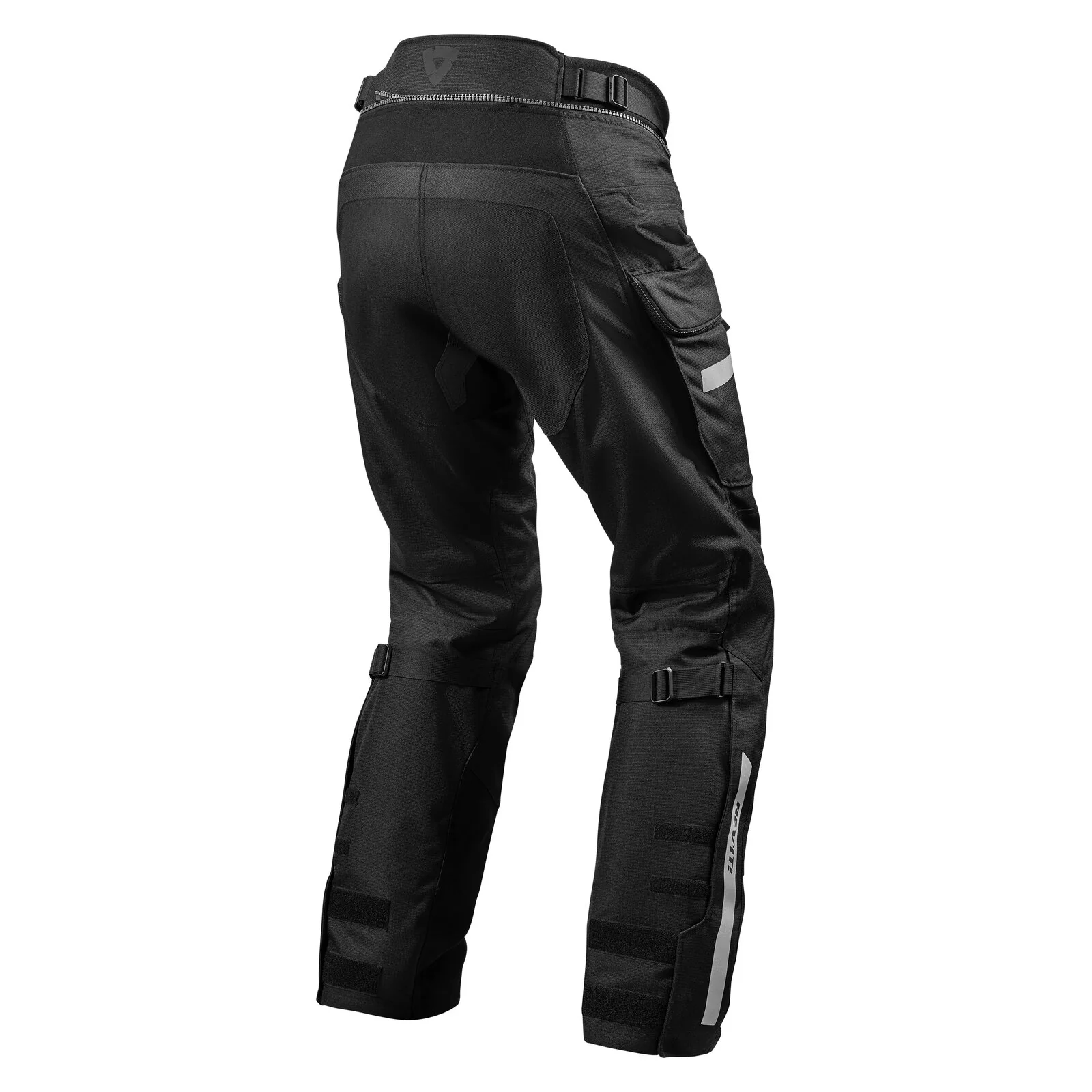 REV'IT! Sand 4 H2O Black Standard Leg Textile Pants - Image 2