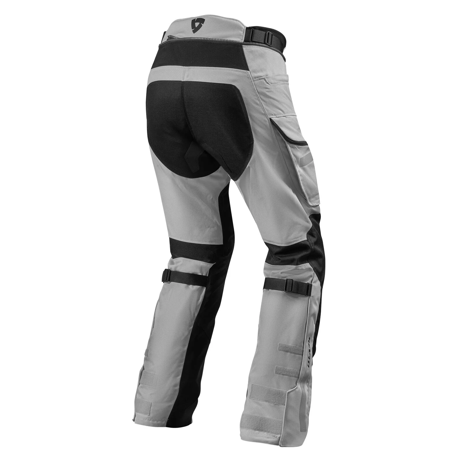 REV'IT! Sand 4 H2O Silver/Black Standard Leg Textile Pants - Image 2