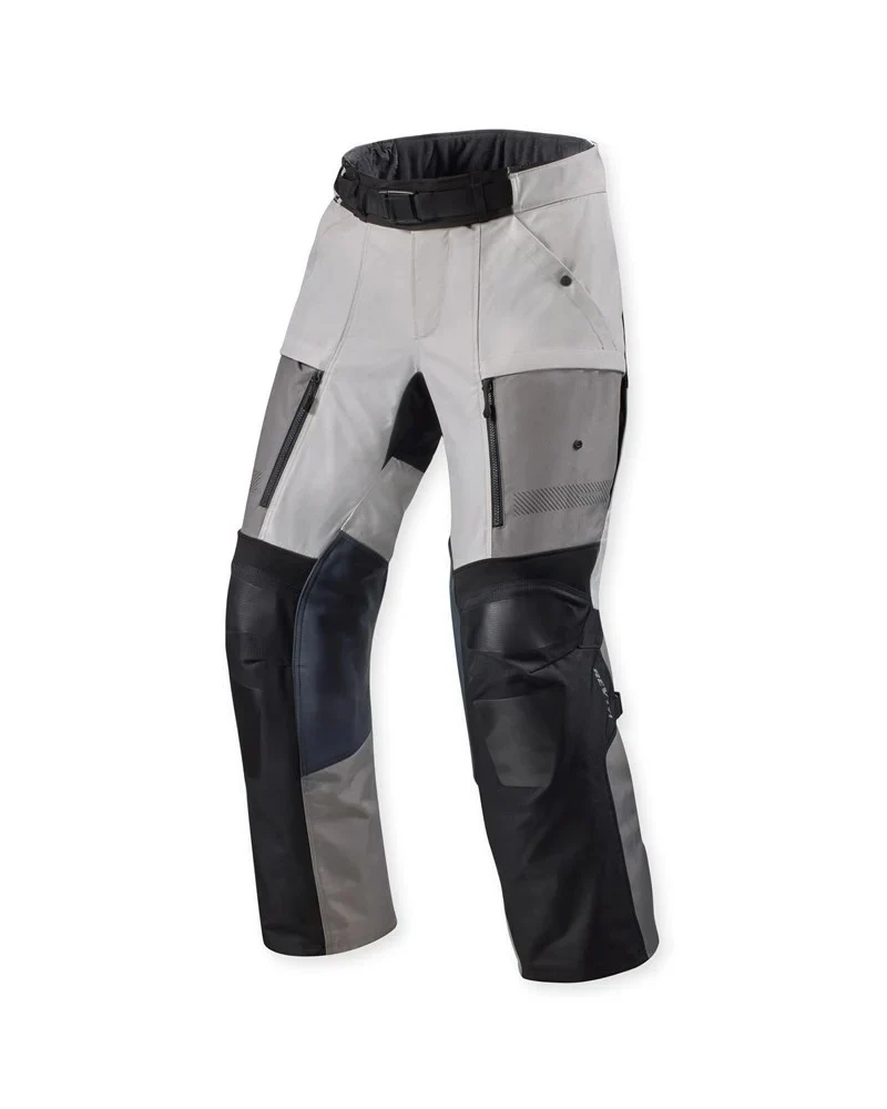 REV'IT! Sand 5 H2O Silver/Black Long Leg Textile Pants