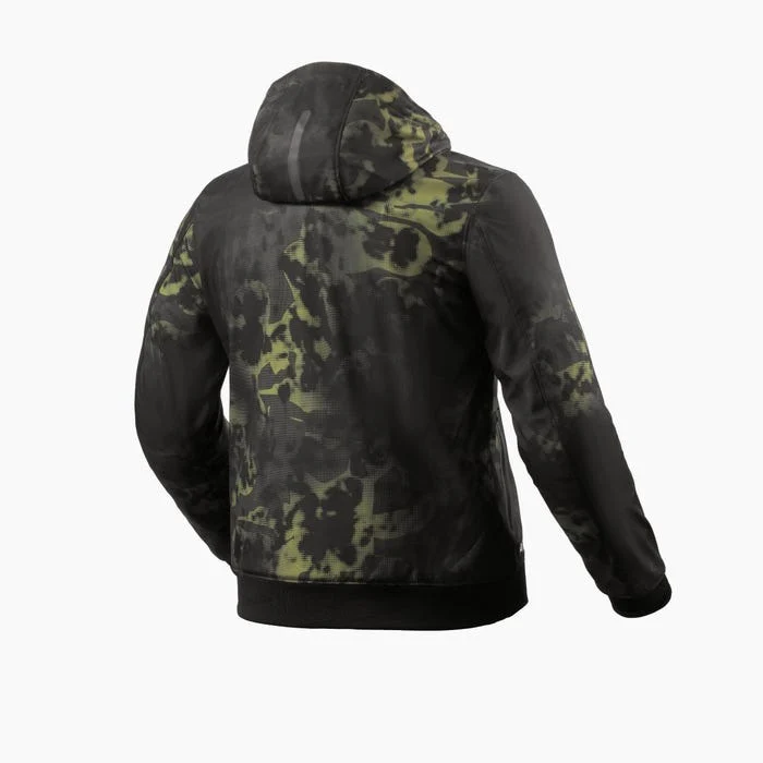 REV'IT! Saros WB Black/Dark Green Textile Jacket - Image 2