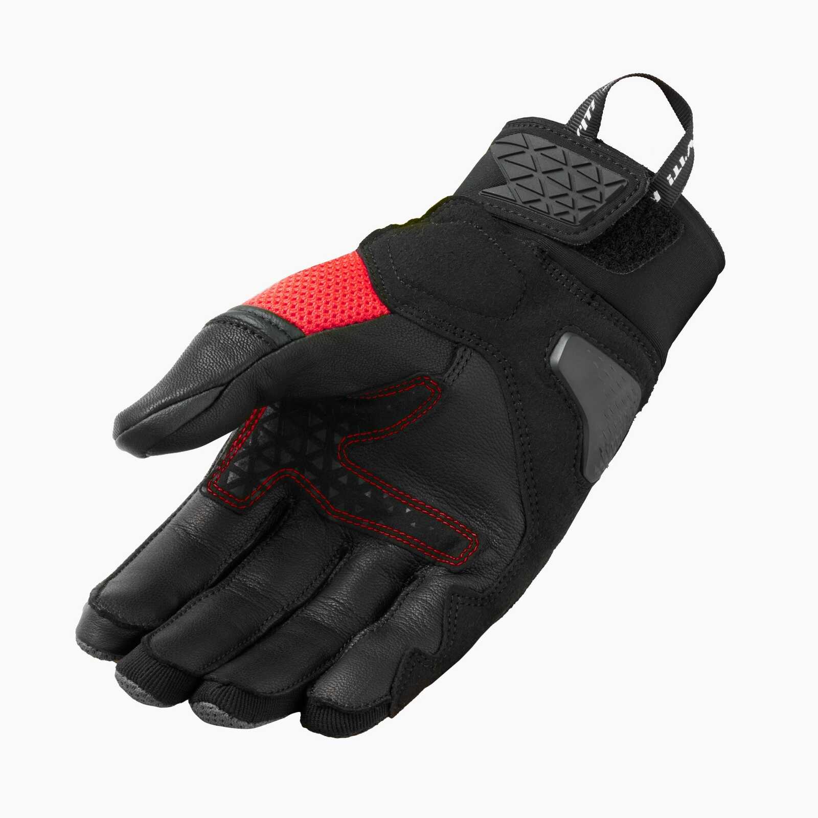 REV'IT! Speedart Air Black/Neon Red Gloves - Image 2