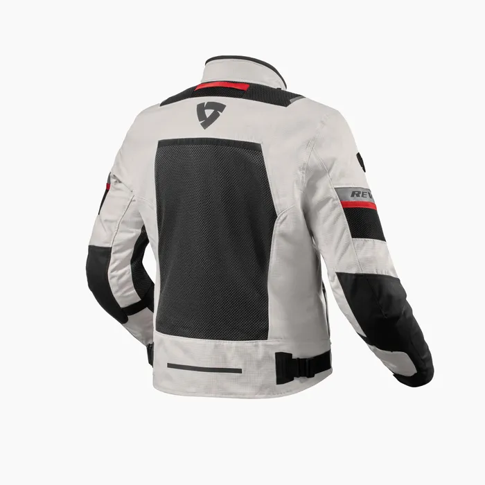 REV'IT! Tornado 4 H2O Silver/Black Textile Jacket - Image 2