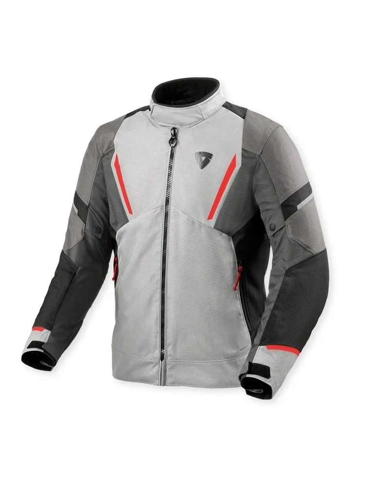REV'IT! Undulate H2O Silver/Grey Textile Jacket