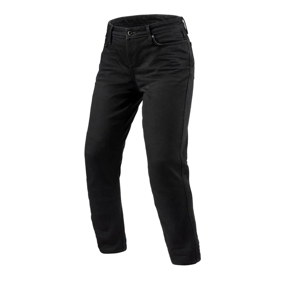 REV'IT! Violet BF Black Standard Leg Womens Jeans