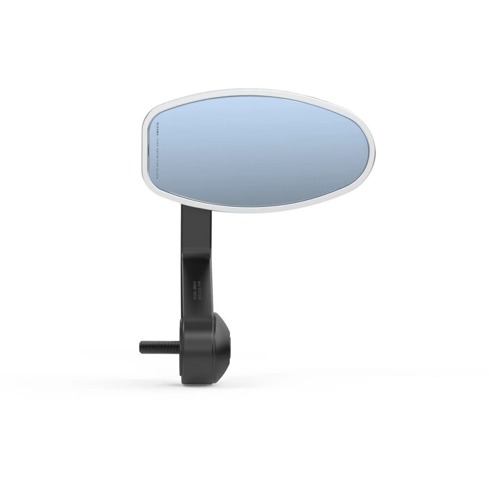 Rizoma R-BS072A Reverse Retro Bar End Mirror Silver - Image 2